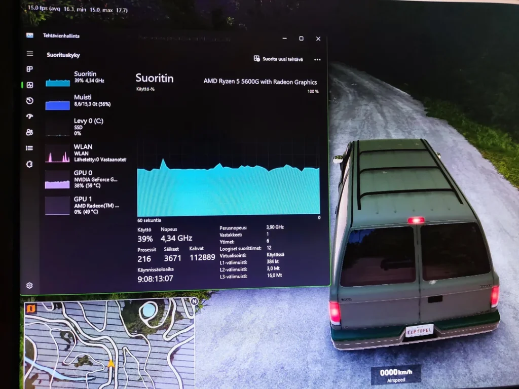 BeamNG Drive High CPU Usage