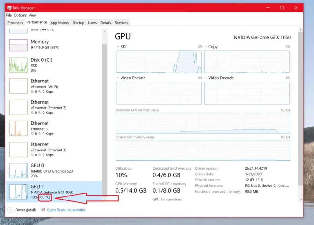 How To Test Idle GPU Temperature